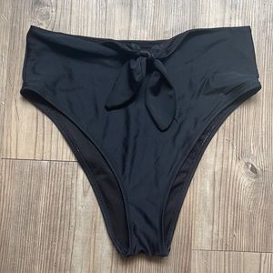 Aerie High Waisted High Cut Cheeky Bikini Bottom